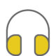 headphones-duotone-thin-grey
